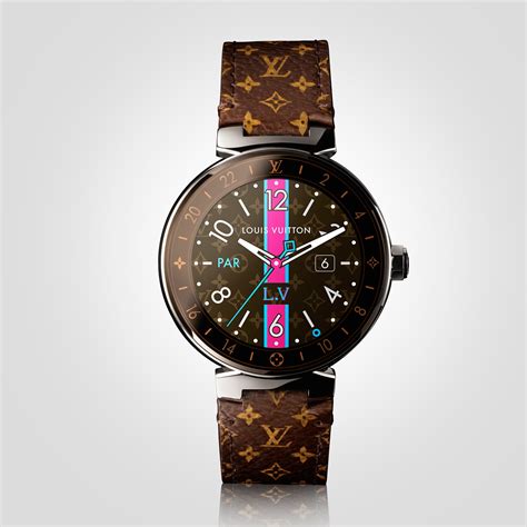 louis vuitton orologio digitale|louis vuitton tambour watch.